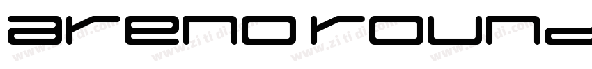 Areno Rounded字体转换